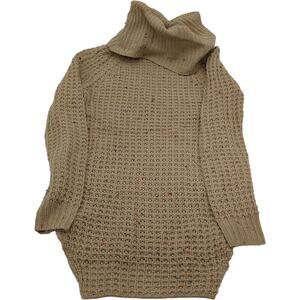 rue21 Small Beige Multicolor Fleck Turtleneck Sweater